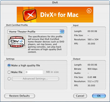 wma codec for quicktime mac